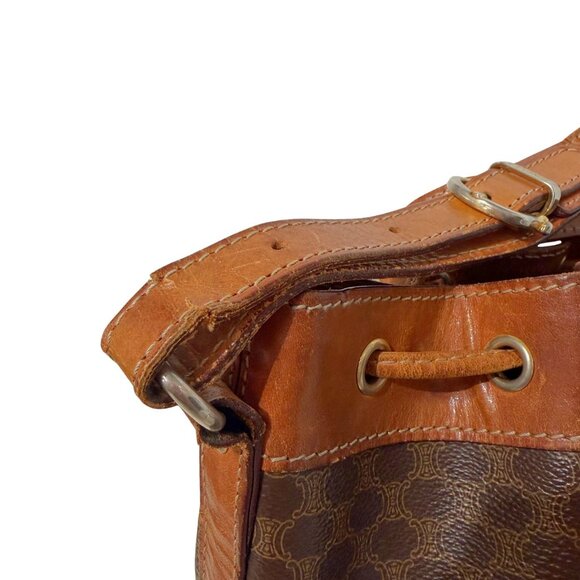 Celine Vintage Macadam Bucket Bag - Picture 5 of 16